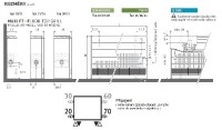 Nástěnný konvektor JAGA MAXI FT 740x1630, typ 11 Twin, barva standard   MAXW.074 163 11/FT